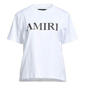 Amiri Women's Core Logo-Print Cotton T-Shirt in White